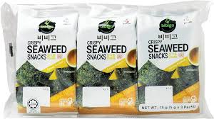 Seaweed: CJ Bibigo Seaweed Sesame 5g x 3pk