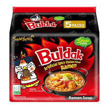 Samyang Ramen: Samyang Buldak Hot Chicken Flavor Soup Ramen 145g x 5pk