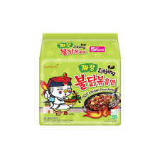 Samyang Ramen: Samyang Jajang Buldak Black Bean Noodles 140g x 5pk