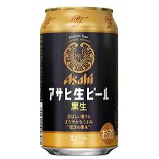 Beer Wine: Asahi 5% Kuro Nama Black Beer 500ml