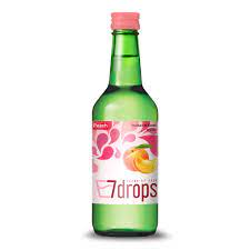 Beer Wine: 7Drops Soju Peach 12% 360ml