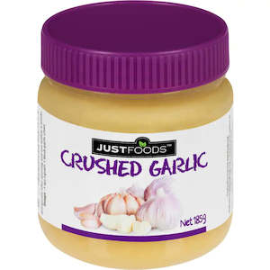 Just Foods Crushed Garlic 185g