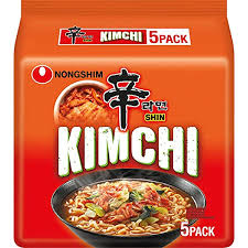 Products: Nongshim Shin Kimchi Ramen 120g x 5pk