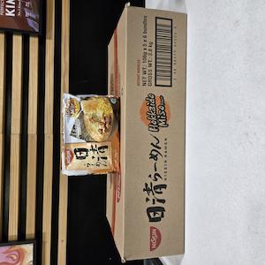 Nissin Hokkaido Miso Noodles 106g x 30pk (1box)