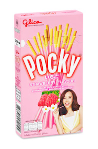 Products: Pocky Strawberry Sticks 45g