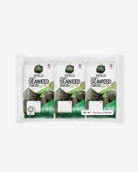 Seaweed: CJ Bibigo Crispy Seaweed Wasabi 5g x 3pk