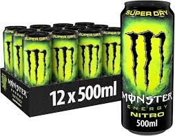 Monster Nitro Super Dry 500ml x 12pk (1box)