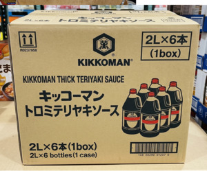 Kikkoman Thick Teriyaki Sauce 2L x 6pk (1box)