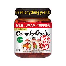 S&B Crunchy Garlic Mild 110g