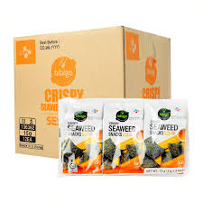 Wholesale: CJ Bibigo Crispy Seaweed Sesame 5g x 36pk (1box)