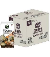 Wholesale: CJ Bibigo Crispy Seaweed Bulgogi BBQ 5g x 36pk (1box)