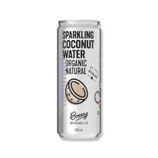Wholesale: Bonsoy Sparkling Coconut Water Natural 320ml x 12pk (1box)