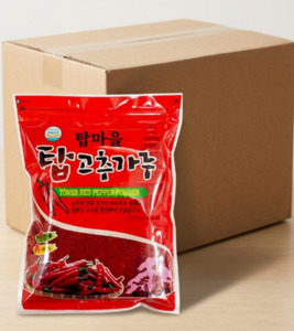Wholesale: Tower Gochugaru Red Pepper Powder for Kimchi 500g x 20pk (1box)