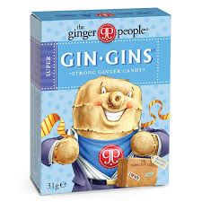 Ginger People Hard Ginger Candy Super Strength Travel Pack 31g x 12pk (1box)