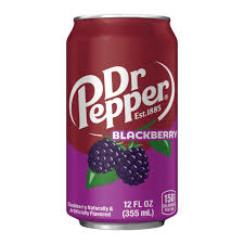 Products: Dr Pepper Black Berry USA 355ml