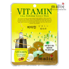 Products: Malie Korean Mask Pack Vitamin 25ml x 10pk (1box)