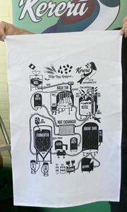 Brewing Diagram Tea Towel