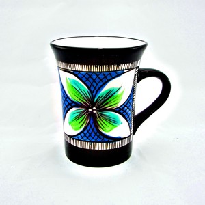 Keriblue Ceramics – Original Mug- Pacifica Lagoon – Sepia Keriblue Ceramics