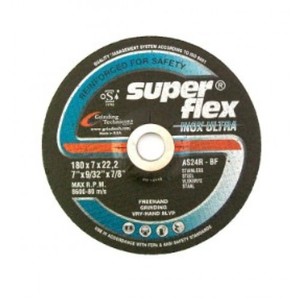 Abrasives: 230 x 7 x22 AS24R Inox DPC Discs