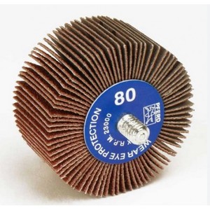 Porting And Polishing Supplies: Flap Wheel 1" 120g Screw On-requires Cb-mandrel