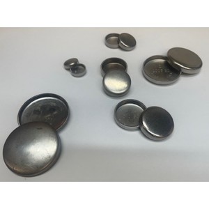 1-1/4" Stainless Cup Frost Plug - Pkt 10