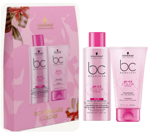 Products: Schwarzkpof BC Bonacure Colour shampoo and mask small gift pack Kess Express Otahuhu
