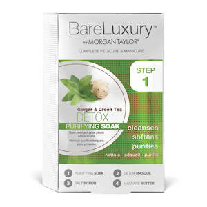 GELISH: Morgan Taylor BareLuxury Detox Ginger & Green Tea 4PK