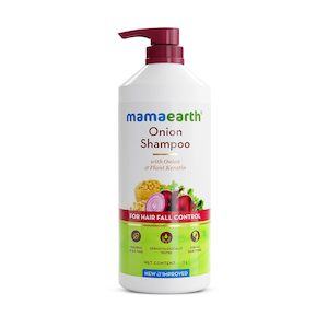 Mamaearth - Onion Shampoo for Hair Fall Control and Hair Growth with Onion & Pla&hellip;