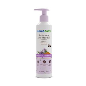Shampoo: Mamaearth - Rosemary Anti-Hair Fall Shampoo with Rosemary & Methi Dana for Reducing Hair Loss & Breakage - 250 ml