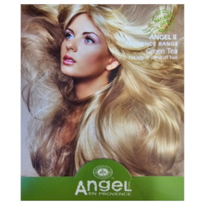 Globofilter Best Selling Index: Angel Green Tea Shampoo & Conditioner 8ml Sachet - for oily and dandruff hair - Not for Sale