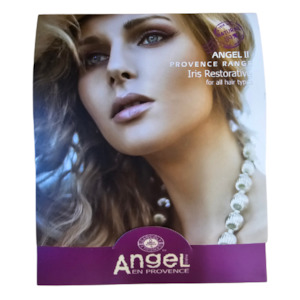 Globofilter Best Selling Index: Angel IRIS Restorative Shampoo & Conditioner 8ml Sachet - for all hair types - Not for Sale