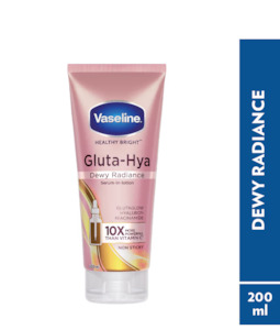 Vaseline Gluta-Hya Dewy Radiance Lotion Bright, Glowing Skin Glutathione Infused&hellip;