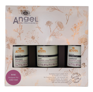 Angel Rose Elastic Duo + Rose Volume Creme Gift Set