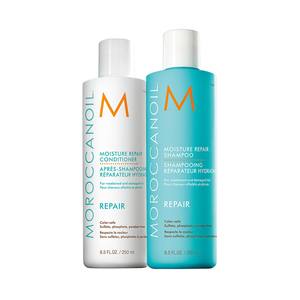 Moroccanoil: Moroccanoil - Moisture Repair Shampoo and Conditioner Bundle 250ml