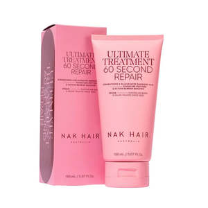 Nak: Nak Signature Ultimate Treatment 60 Second Repair Strenghtens & Rejuvenates Damaged Hair 150ml