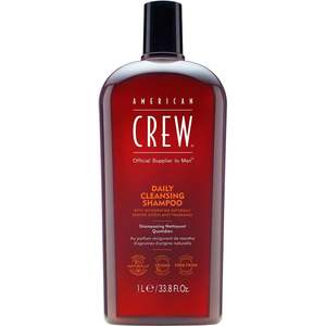 1 Litres: American Crew Daily Moisturising Shampoo 1000ml