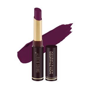 Swiss Beauty - Non-Transfer Smooth & Waterproof Matte Lipstick Shade No. 06 Plum House