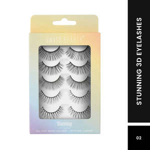 Swiss Beauty - 3D Lashes Stunning Shade No. 2