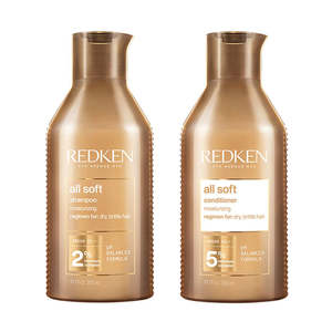 Redken - All Soft Shampoo & Conditioner 300ml Bundle