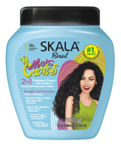 Curly Hair Enhancement: Skala Brasil Mais Cachos Perfect Curls 2-in-1 Hair Treatment Conditioning Cream 1000g