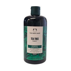 Shampoo: The Body Shop - Tea Tree Purifying & Balancing Shampoo 400ML