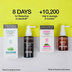 SoulFlower - Anti Dandruff 50ml + Hair Growth Treatment 30ml