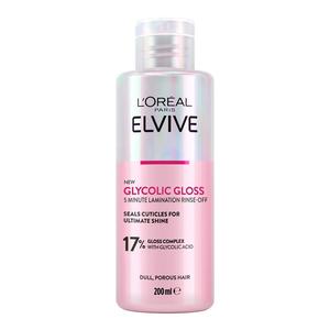 Mens: L'Oreal Paris - Elvive Glycolic Gloss 5 minute Lamination Hair Treatment for Dull Hair 200ml