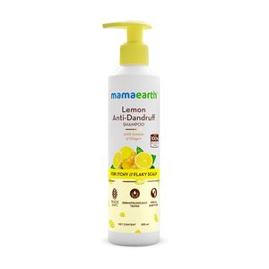 Mamaearth Lemon Anti-Dandruff Shampoo with Lemon & Ginger for up to 100% Dandruf&hellip;
