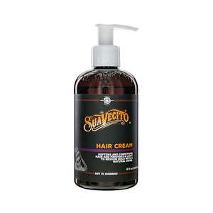 Suavecito Hair Cream for Men For Long, Curly or Wavy Hair