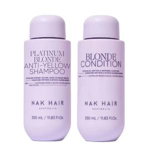 Nak: Nak Signature - Platinum Blonde Shampoo & Conditioner 350ml Bundle