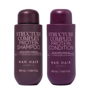 Nak: Nak Signature - Structure Complex Shampoo & Conditioner 350ml Bundle