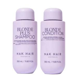 Nak: Nak Signature - Blonde Plus Shampoo & Conditioner 350ml Bundle