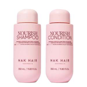 Nak: Nak Signature - Nourish Shampoo & Conditioner 350ml Bundle