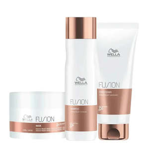 Wella Professionals - Fusion Intense Repair Shampoo, Conditioner & Mask Bundle